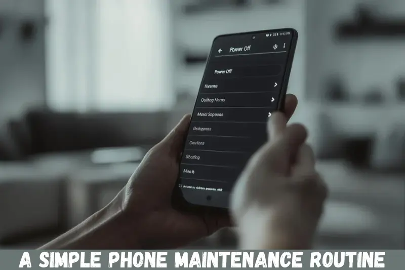 a simple phone maintenance routine