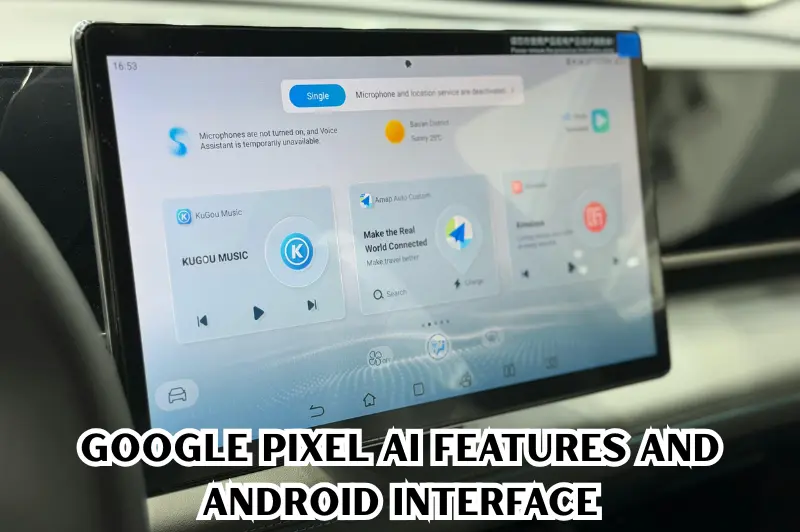 google pixel ai features and android interface
