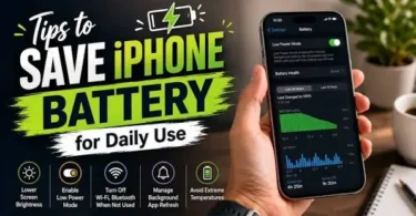 Battery Saving Tips