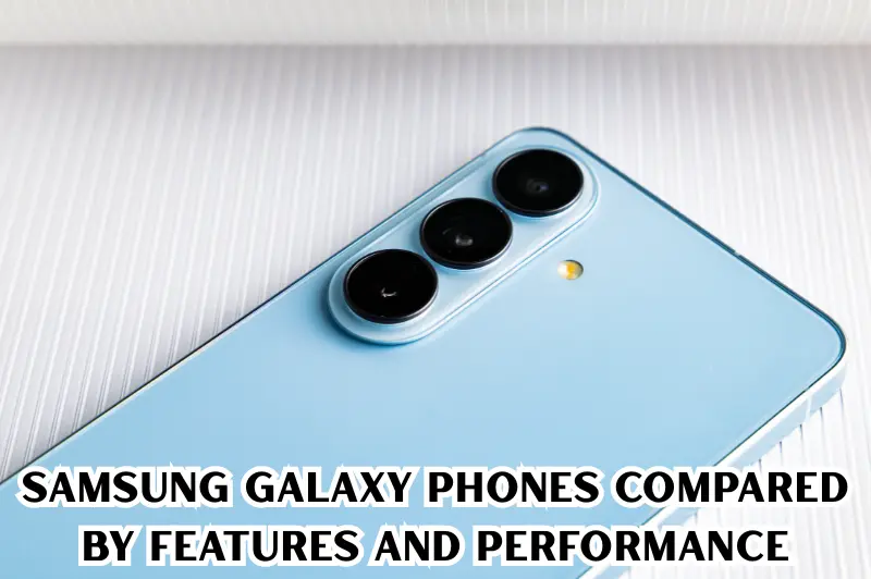 samsung galaxy phones compared by features and performance